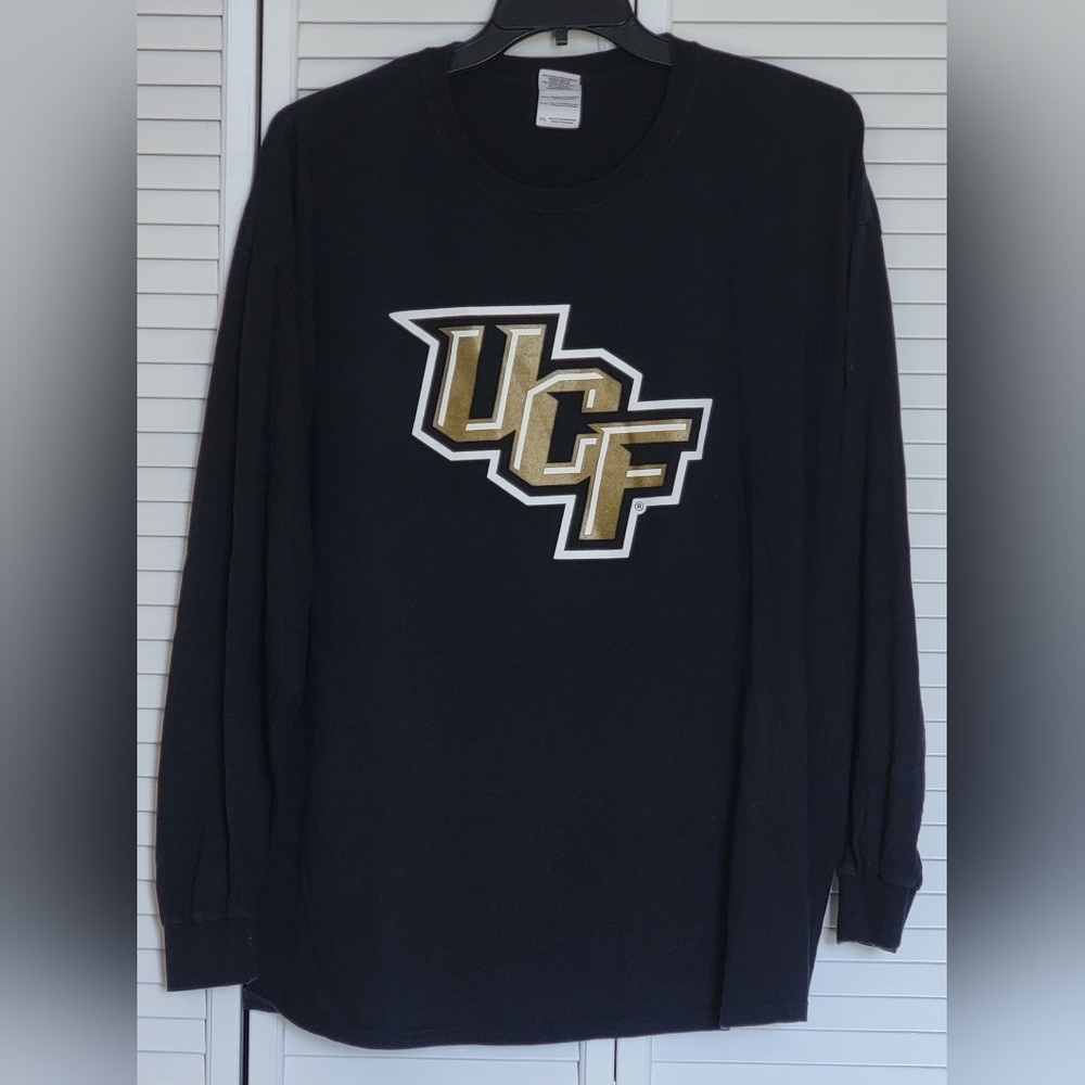Black UCF Knights Long Sleeve T-Shirt, 3XL